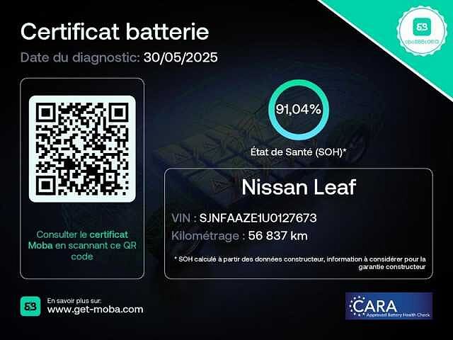 Nissan Leaf 150ch 40kWh 10&egrave;me Anniversaire 21